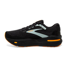 Load image into Gallery viewer, Brooks Ghost Max Mens Shoes D Width Black/orange/cloud Blue