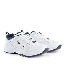 Load image into Gallery viewer, Sfida Defy Senior White/navy Laces