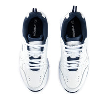 Load image into Gallery viewer, Sfida Defy Senior White/navy Laces