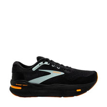 Load image into Gallery viewer, Brooks Ghost Max Mens Shoes D Width Black/orange/cloud Blue