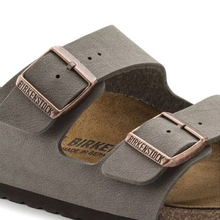 Load image into Gallery viewer, Birkenstock Arizona Stone Birkibuc Regular