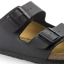 Load image into Gallery viewer, Birkenstock Arizona Black Birko-flor Regular