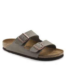 Load image into Gallery viewer, Birkenstock Arizona Stone Birkibuc Regular
