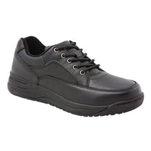 Load image into Gallery viewer, Scholl Orthaheel Power Walker Mens Shoes Lace Up Walking Shoes/ Black