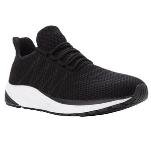 Propet Mens Shoes Tour Knit Black