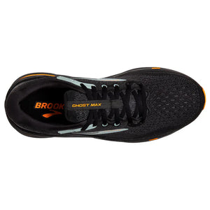 Brooks Ghost Max Mens Shoes D Width Black/orange/cloud Blue