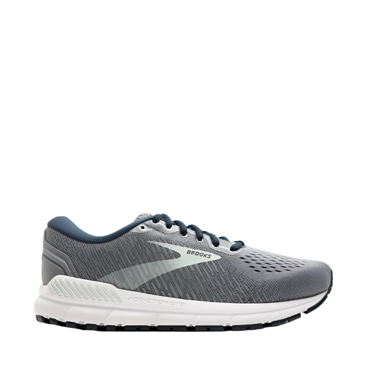 Brooks W Addiction Walker Gts 15 1D Width Grey/navy/aqua