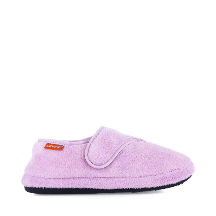 Archline Orthotic Slippers Plus Lilac