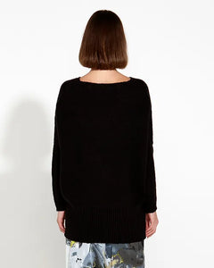 Fate + Becker Splendour Oversized Knit Black