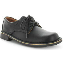 Load image into Gallery viewer, Wilde Jezra-Y Youth school shoe - Black Smooth