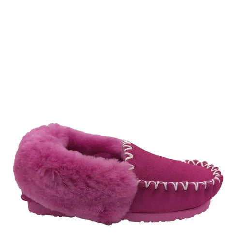 Aussie Gumboot Buster Moccies Pink
