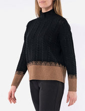 Load image into Gallery viewer, Jump Contrast Cable Pullover