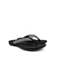 Load image into Gallery viewer, Axign Bling Premium Thongs Black
