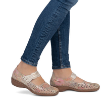 Load image into Gallery viewer, Rieker 41399-92 Beige Multi
