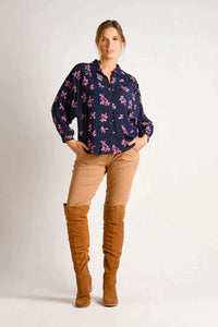 Alessi Batwing Shirt - Ditsy Flora