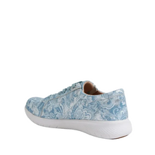 Load image into Gallery viewer, Ziera Solar Blue &amp; Silver Paisley