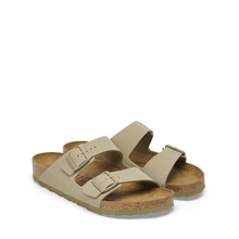 Load image into Gallery viewer, Birkenstock Arizona Birko-Flor Regular Faded Khaki