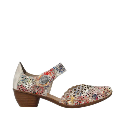 Rieker 43753-91 Beige-Multi