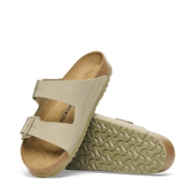 Load image into Gallery viewer, Birkenstock Arizona Birko-Flor Regular Faded Khaki