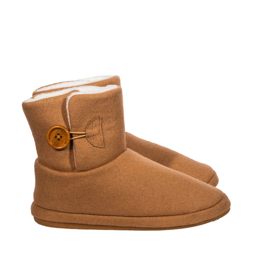 Archline Ugg Boot Slipper Chestnut Chestnut 42