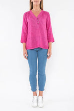 Load image into Gallery viewer, Jump Stitch Detail Top Rose
