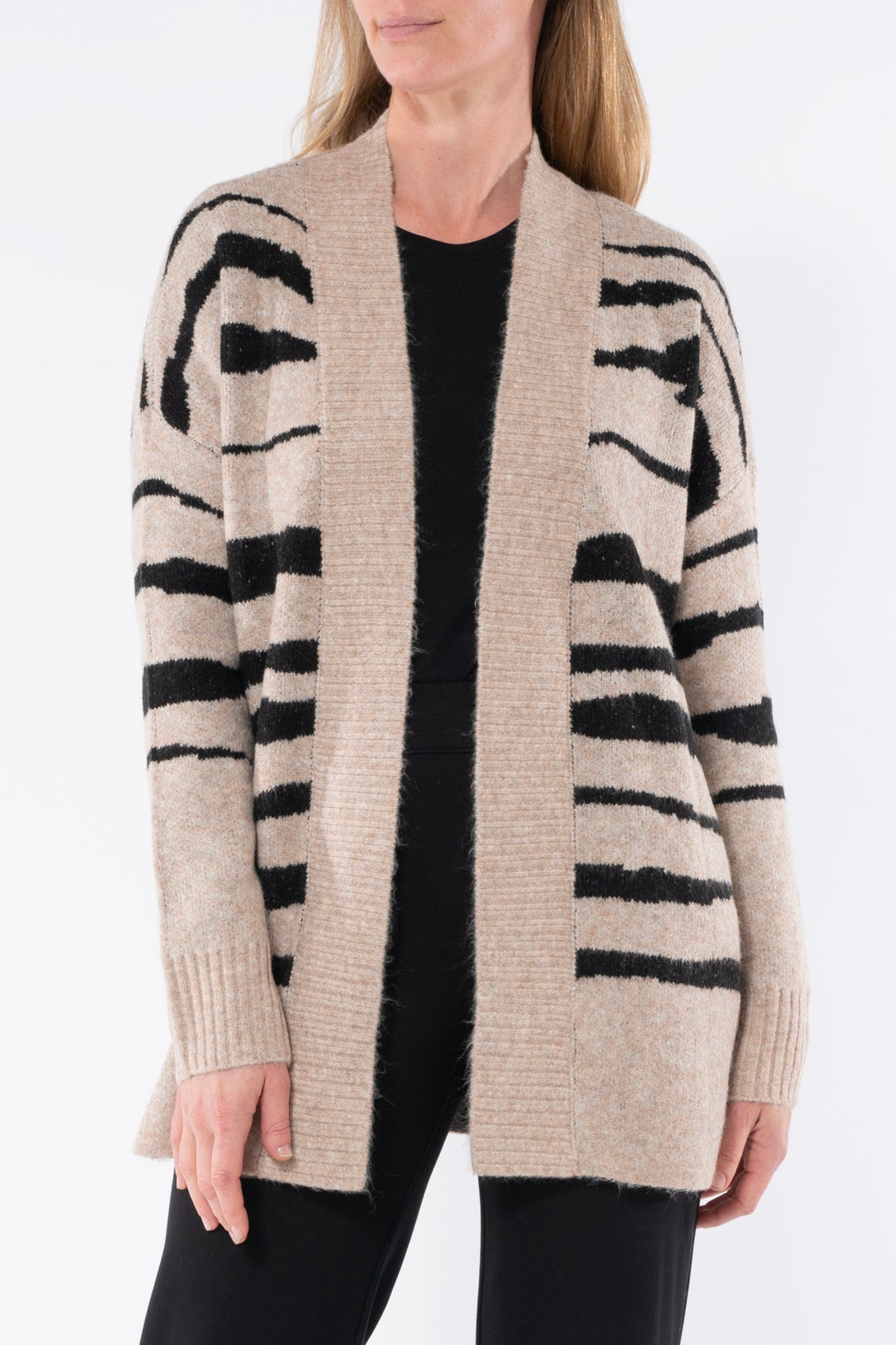 Jump Broken Stripe Cardi