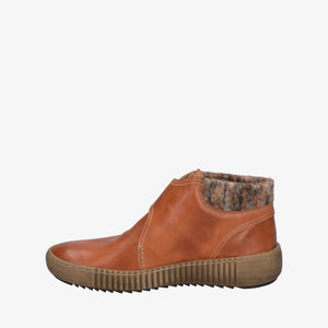 Josef Seibel Maren Orange Kombi Women Ankle Boots