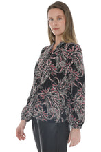 Load image into Gallery viewer, Jump Ditsy Paisley Ruffle Top Multi