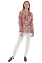 Load image into Gallery viewer, Jump Abstract Snake Sequin Detail Top Multi