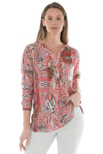Load image into Gallery viewer, Jump Abstract Snake Sequin Detail Top Multi