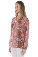 Load image into Gallery viewer, Jump Abstract Snake Sequin Detail Top Multi