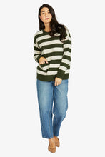 Load image into Gallery viewer, Jump Pkt Stripe Pullover