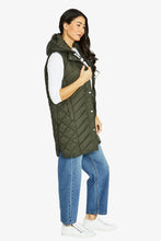 Load image into Gallery viewer, Jump Longline Vest Khaki