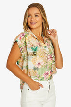 Load image into Gallery viewer, Jump Resort Roses Top Multi