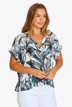 Load image into Gallery viewer, Jump Inky Abstract Top Multi