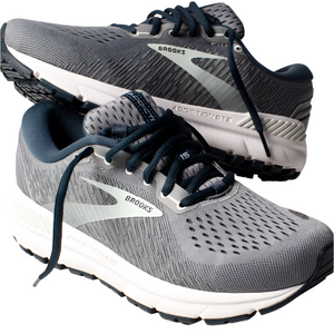 Brooks W Addiction Walker Gts 15 1D Width Grey/navy/aqua