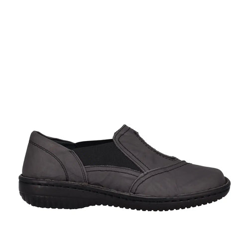 Cabello Comfort Womens Shoes 761-27 Grey Crinkle