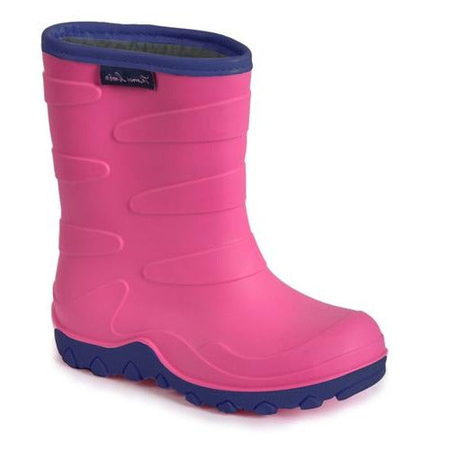 Thomas Cook Norfolk Bright Pink/Navy Junior Gumboot T3W78088