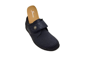 Jemma Ruby Navy Stretch