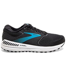 Load image into Gallery viewer, Brooks W Ariel 20 D Width 076 Black/ebony/blue Width
