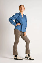 Load image into Gallery viewer, Alessi Peasant Blouse - Blue Wash