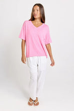Load image into Gallery viewer, Betty Basics Aries V-Neck Sweater Pink