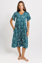Load image into Gallery viewer, Betty Basics Donna Dress Teal Petal
