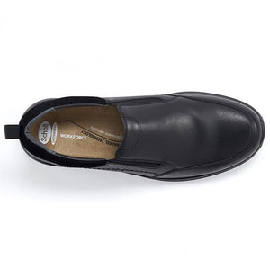 Scholl Bellevue Black Comfort Slip On Dress Shoes
