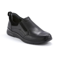 Load image into Gallery viewer, Scholl Bellevue Black Comfort Slip On Dress Shoes