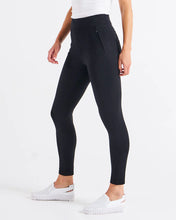 Load image into Gallery viewer, Betty Basics Priscilla Ponte Legging Black