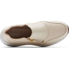 Load image into Gallery viewer, Rockport Trustride Side Zip Vanilla Leather Women&#39;s Shoe