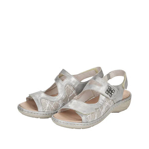 Remonte D7647-40 Ice Grey Combo Womens Shoes
