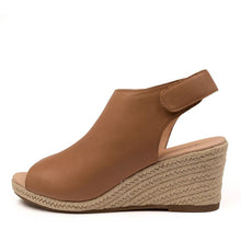 Load image into Gallery viewer, Diana Ferrari Jamcie-df Dk Tan Leather Womens Shoes