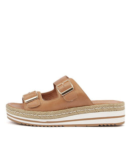Django And Juliette Axel Dark Tan Leather